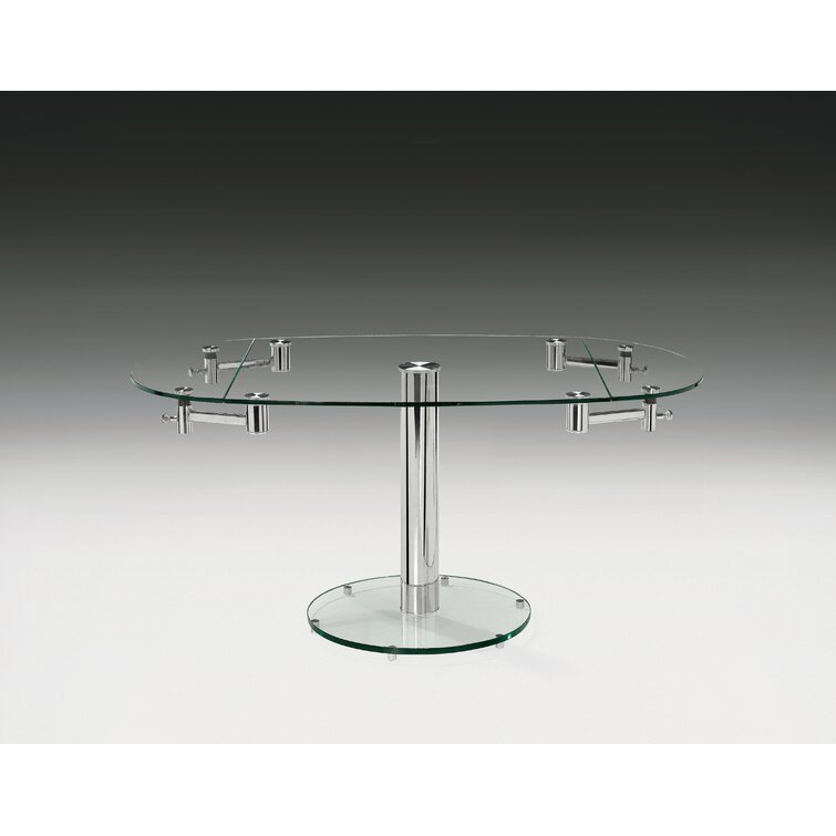 Wade logan glass on sale dining table